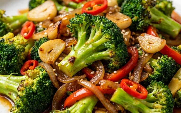 Garlic Broccoli Stir Fry