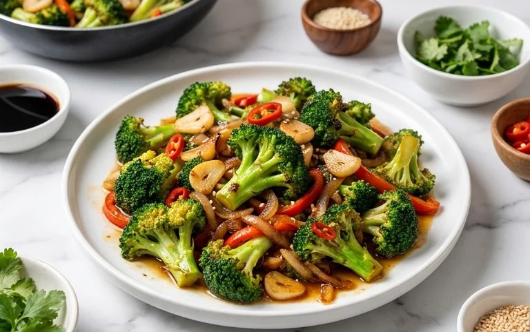Garlic Broccoli Stir Fry