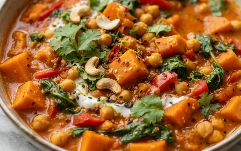 Sweet Potato and Chickpea Curry