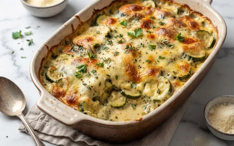 Easy Cheesy Zucchini Casserole
