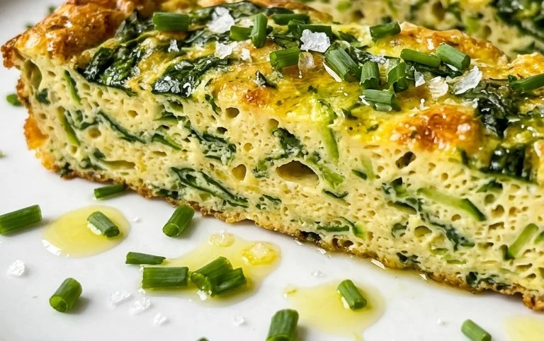 Baked Spinach Zucchini Frittata Fingers {Baby-Friendly}