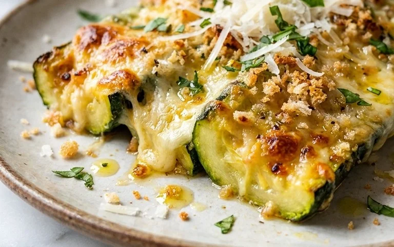 Baked Parmesan Zucchini