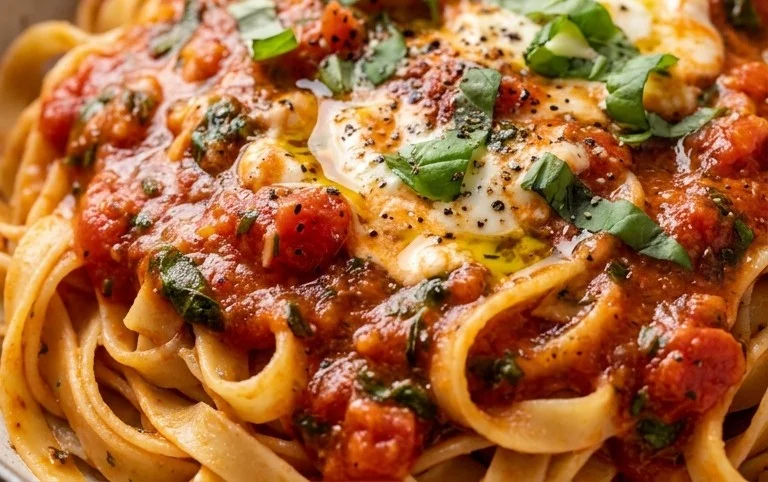 Tomato Pasta Sauce with Cream Cheese