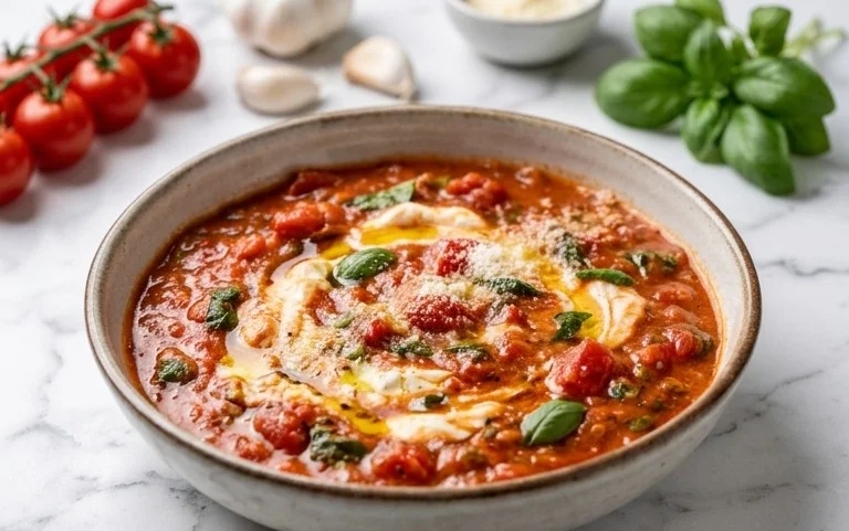 Tomato Pasta Sauce with Cream Cheese