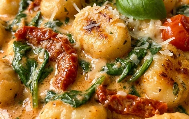 Creamy Tuscan Gnocchi