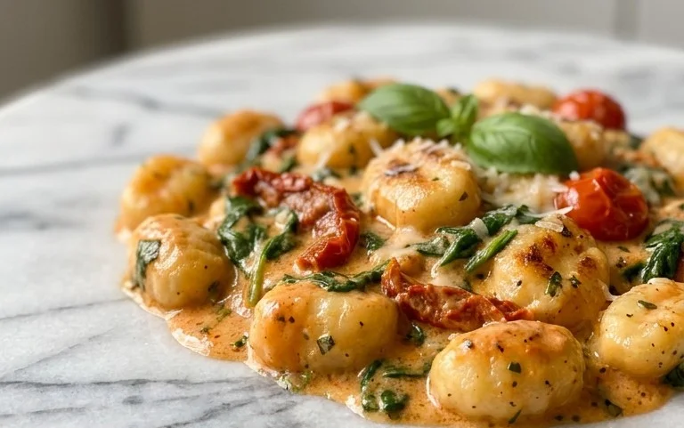 Creamy Tuscan Gnocchi