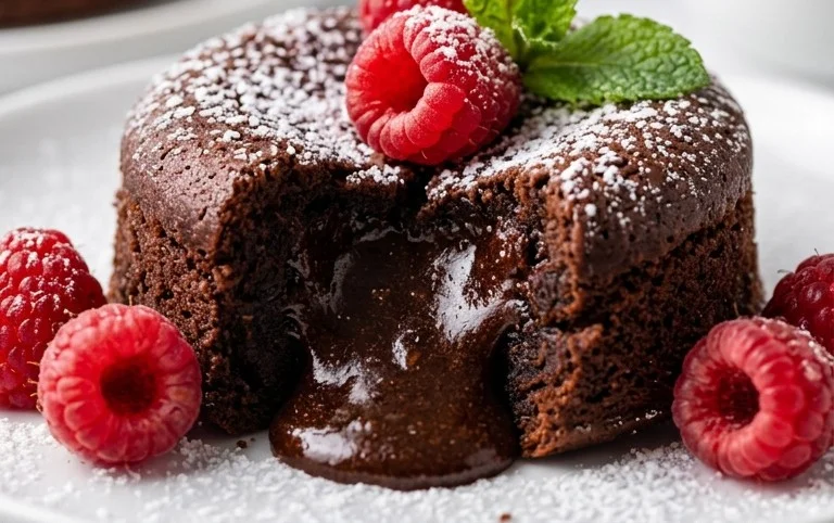 Air Fryer Lava Cake
