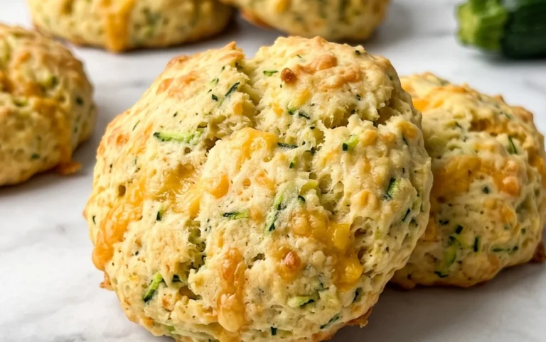 Zucchini Cheddar Biscuits