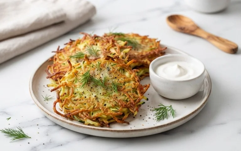 Zucchini Potato Pancakes