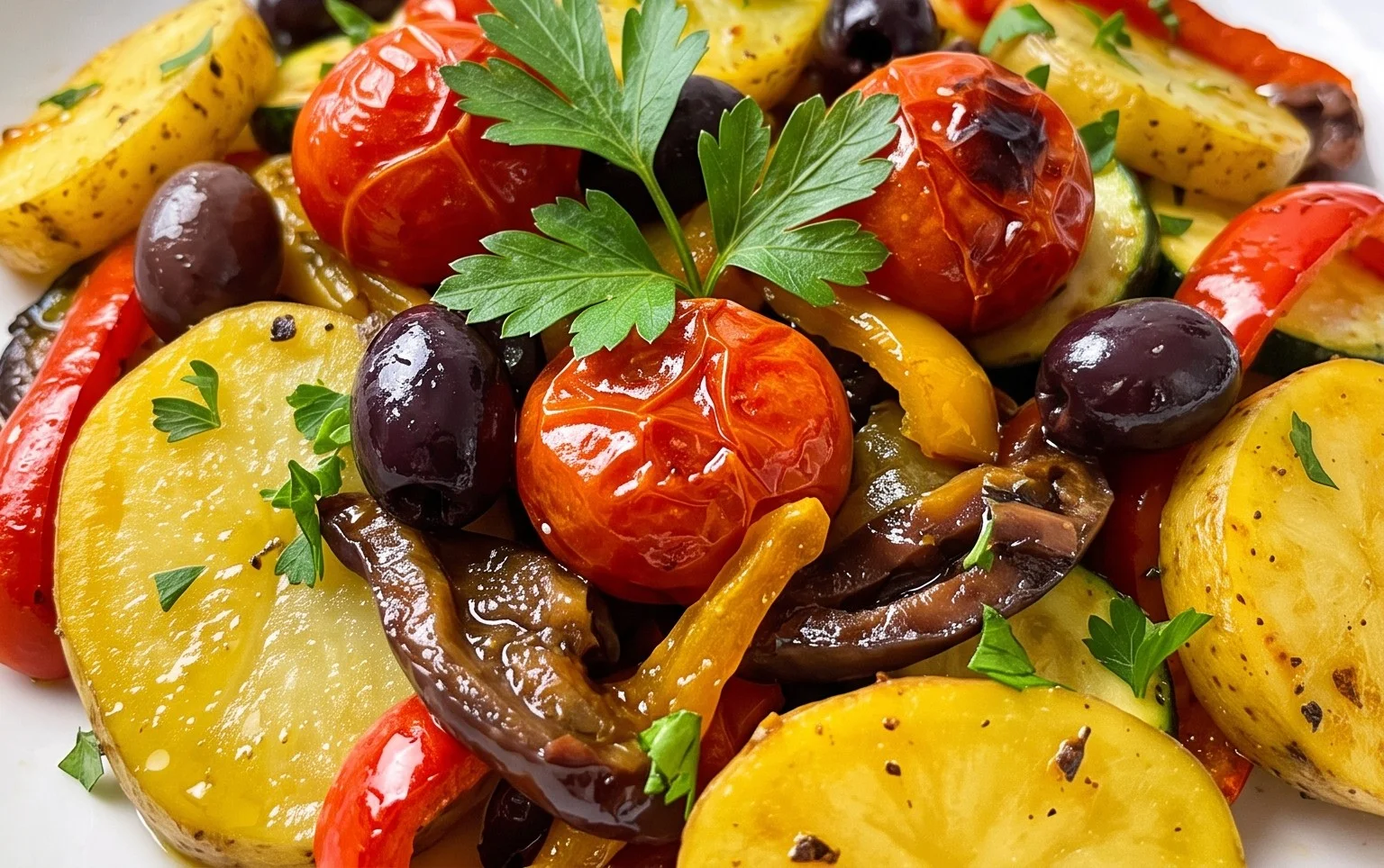 Mediterrane Kartoffel-Gemüsepfanne von Viniferia