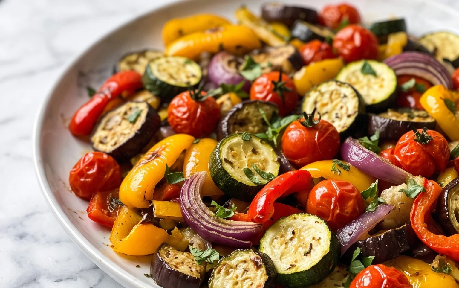 Mediterranean Roasted Vegetables