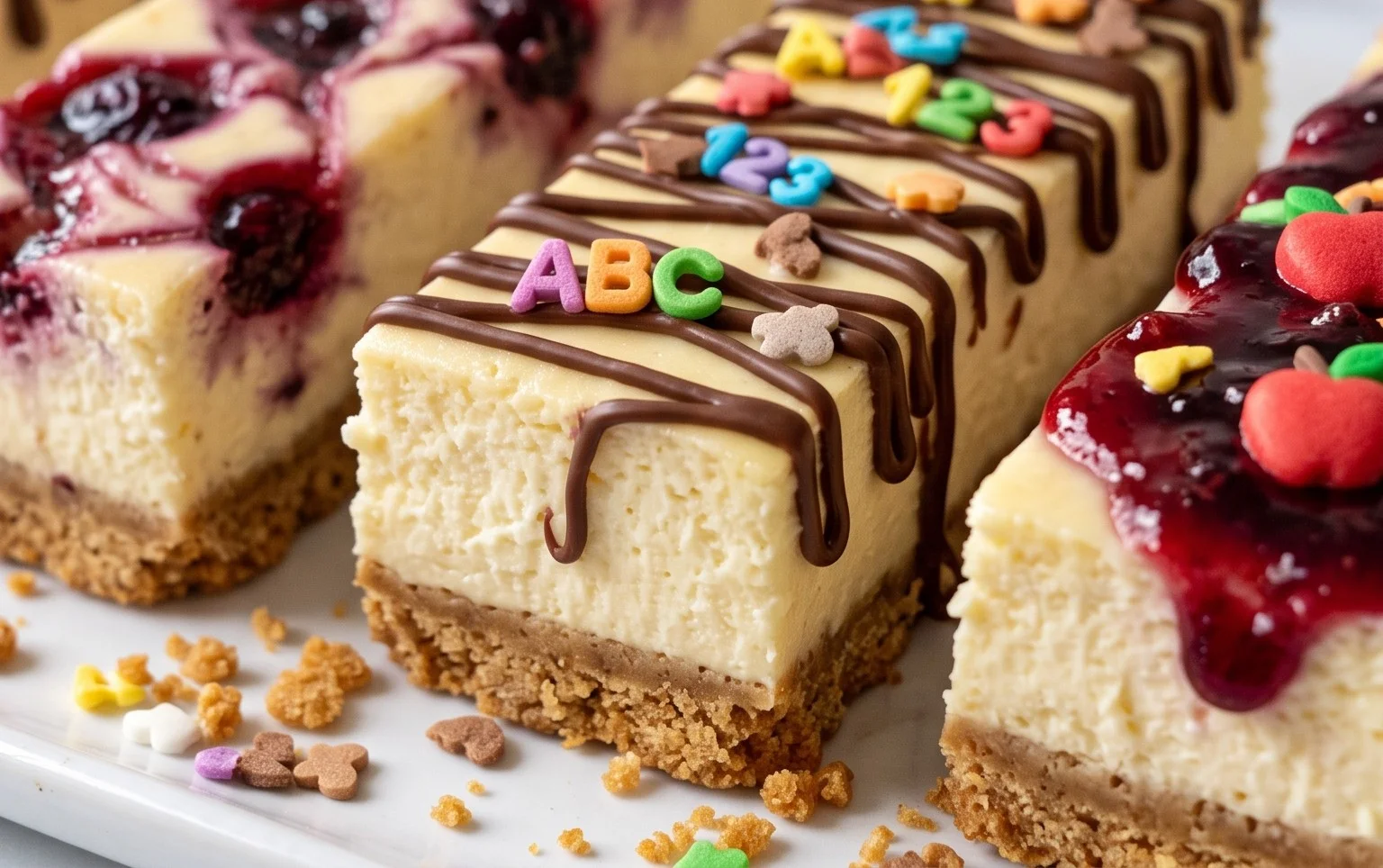 Cheesecake Sticks zur Einschulung